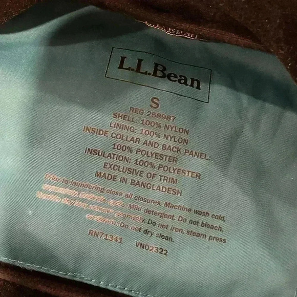 L.L. Bean Women’s Primaloft Insulated Ski Snowboard Jacket Waterproof Size Small - Picture 10 of 13